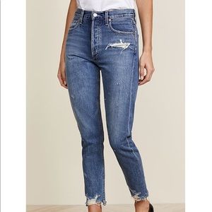 Agolde Blue High Rise Women Jeans